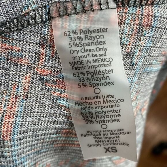 NWT Lularoe Sarah Open Front Longline Cardigan Geo Print - Picture 10 of 14